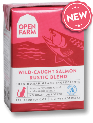 Open Farm Canned Cat Salmon GF 5.5oz