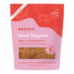 Bocce's Bakery Dog Topper Beef & Cheese 8oz