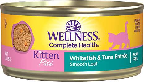 Wellness Kitten Can Complete Health Whitefish & Tuna 5.5oz