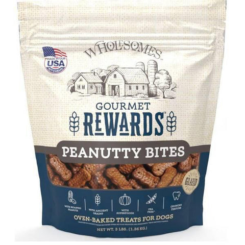 Wholesomes Rewards Peanutty Bites 3lb
