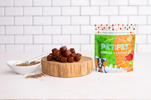 PetiPet Apples & Carrots Soft Dog Treat 5oz